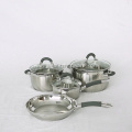 Kitchen Nonstick Stainless Steel 18/10 Cookware Set